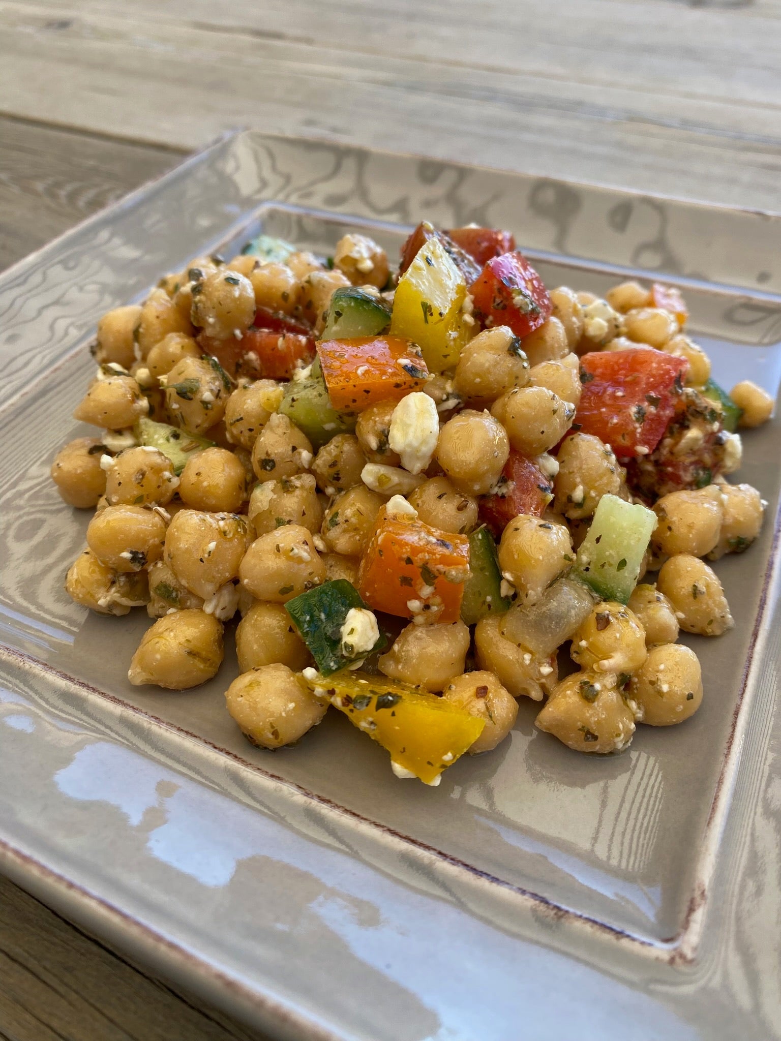 Summer Chickpea Salad