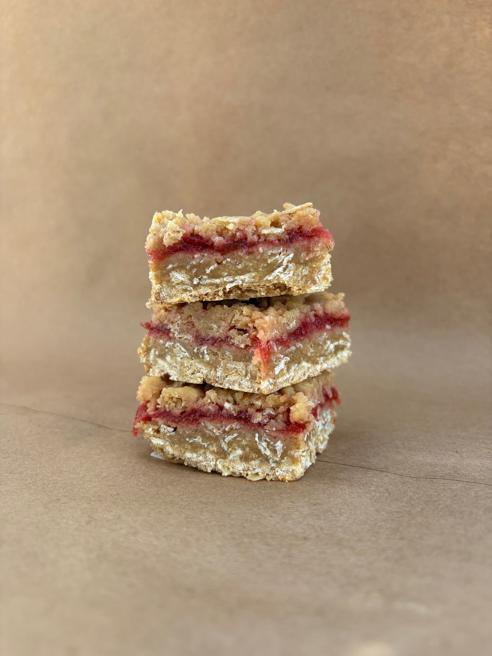 Jam Filled Oatmeal Bars