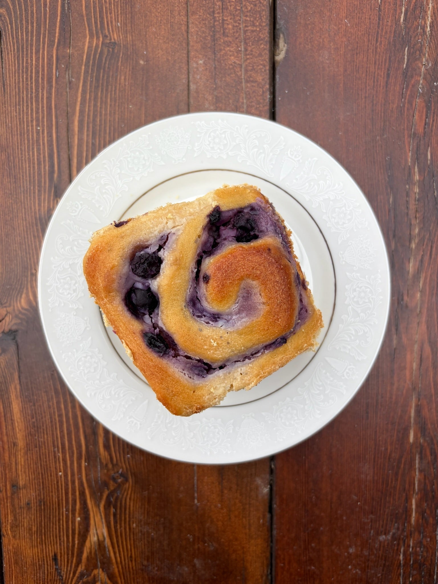 Blueberry Cream Cheese Rolls