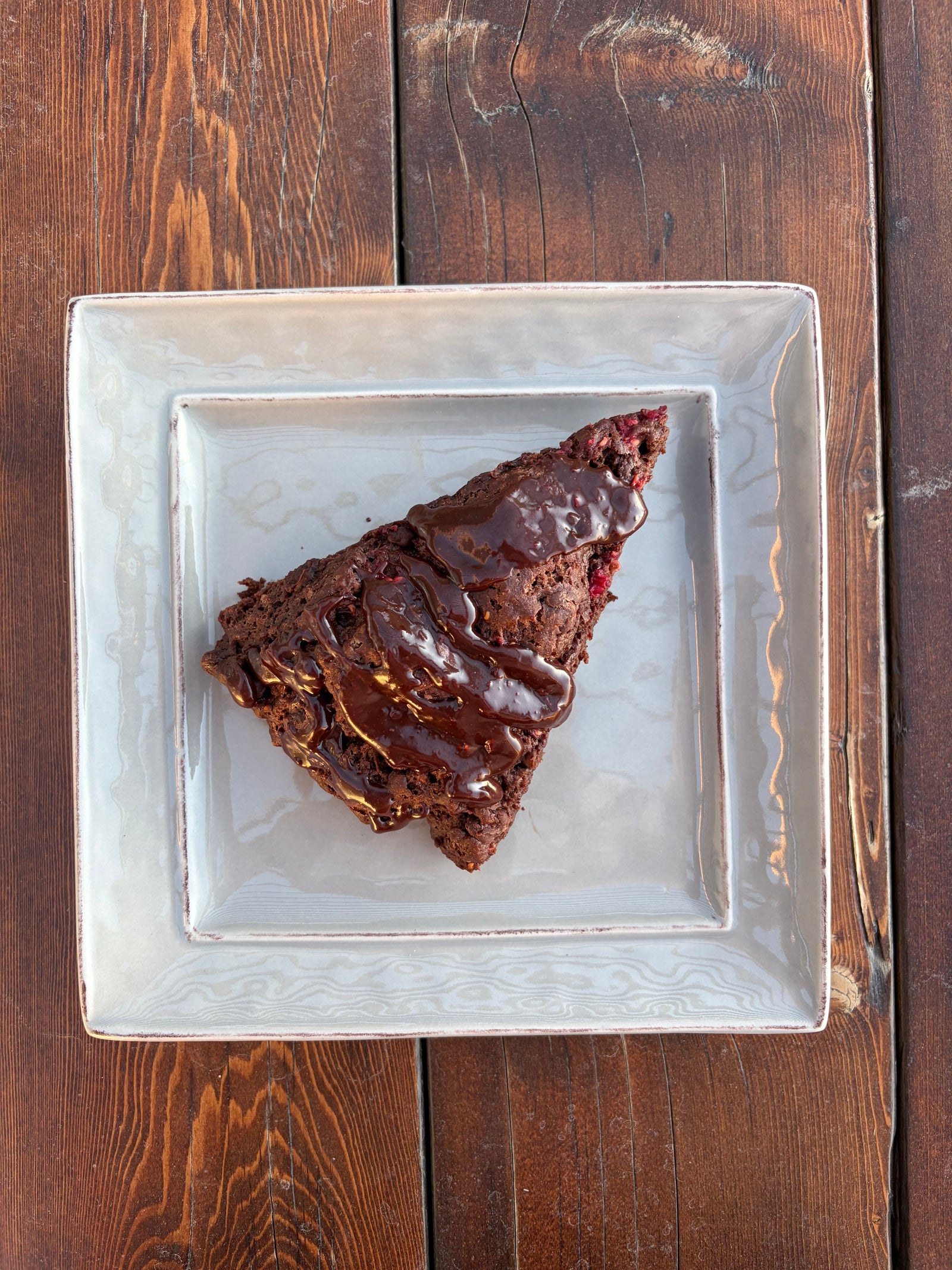 Raspberry Dark Chocolate Scones