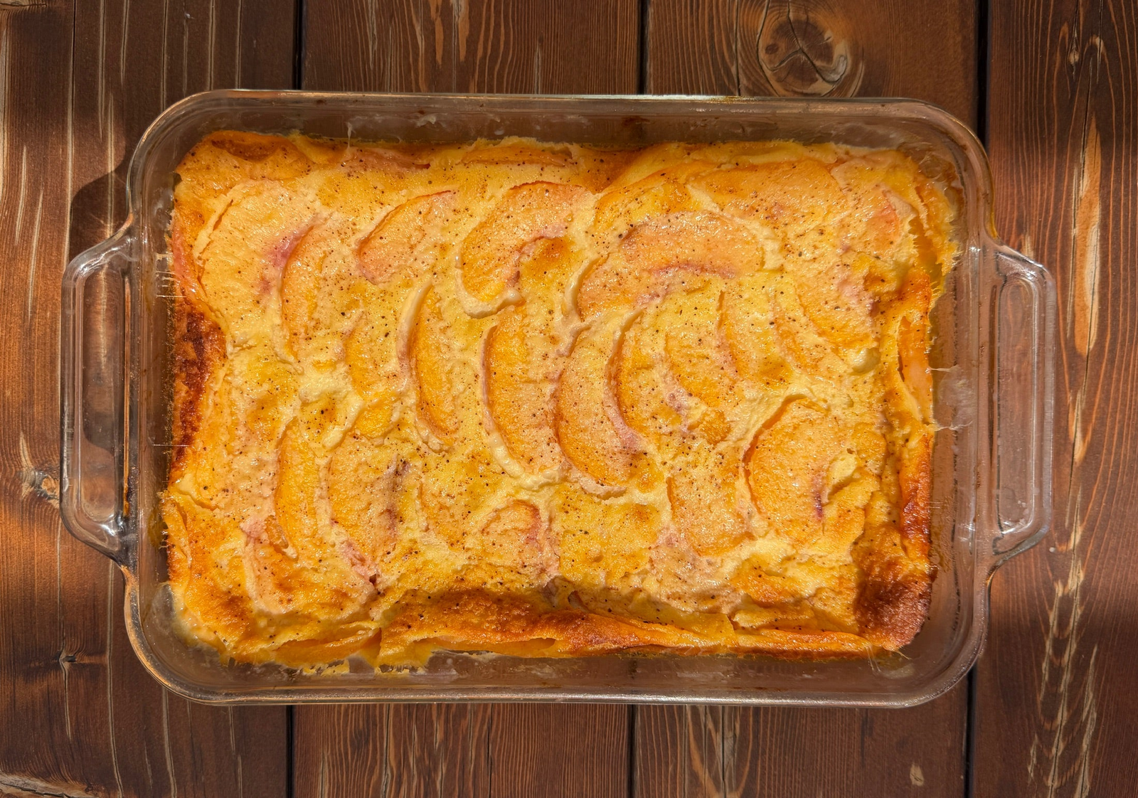 Fresh Peach Clafoutis Recipe