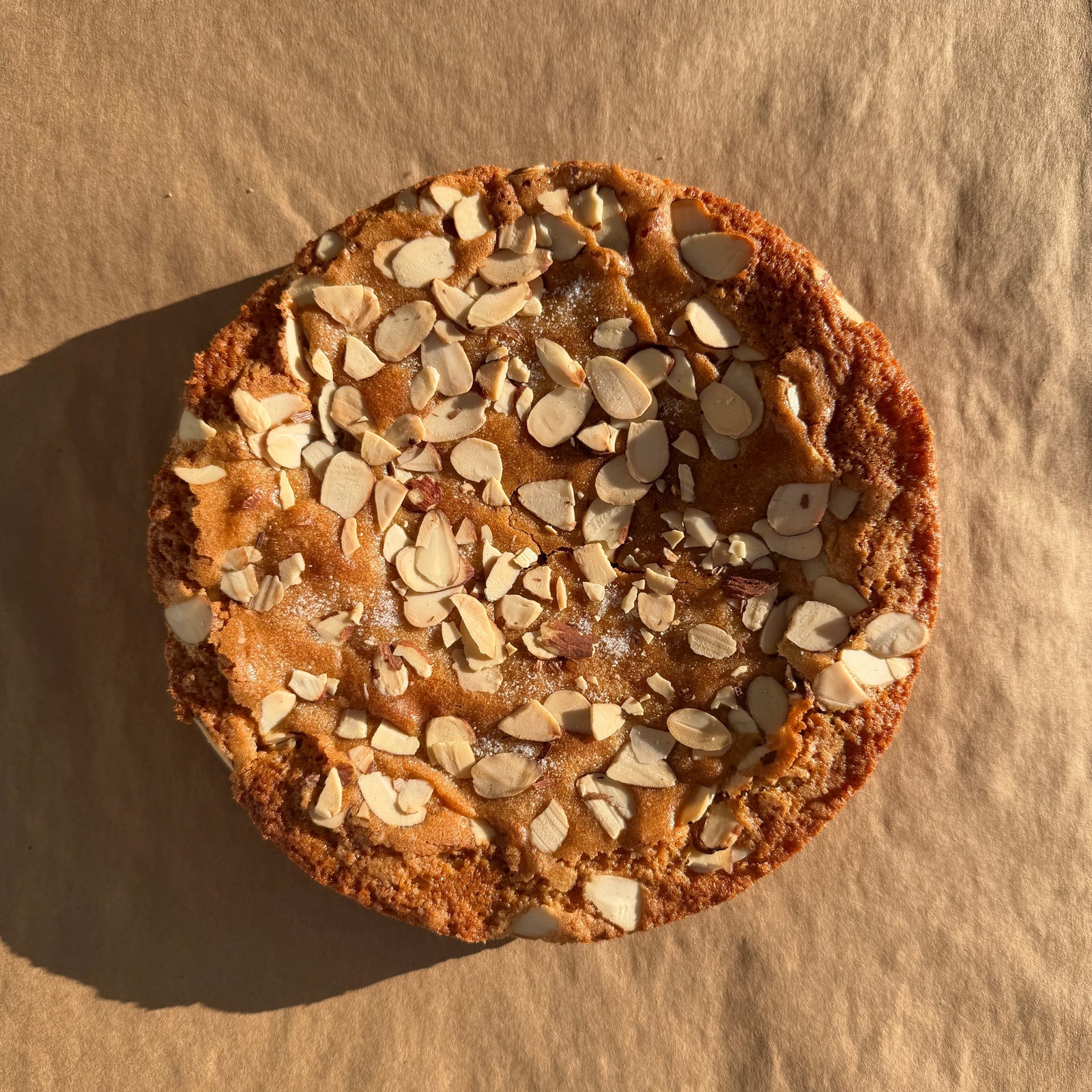 Buttery French Pear Cake with Almonds