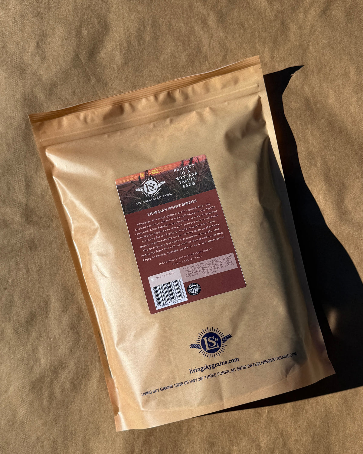 NEW! Regenerative Khorasan Wheat Berries