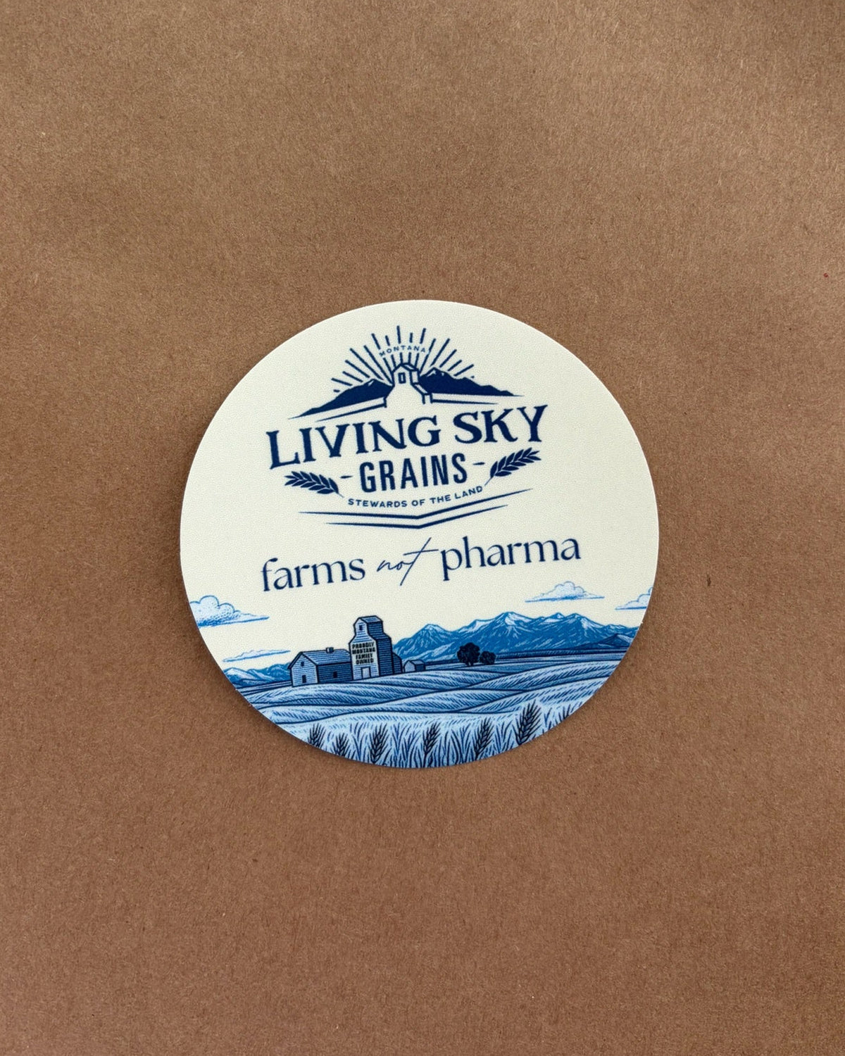 Farms Not Pharma Sticker