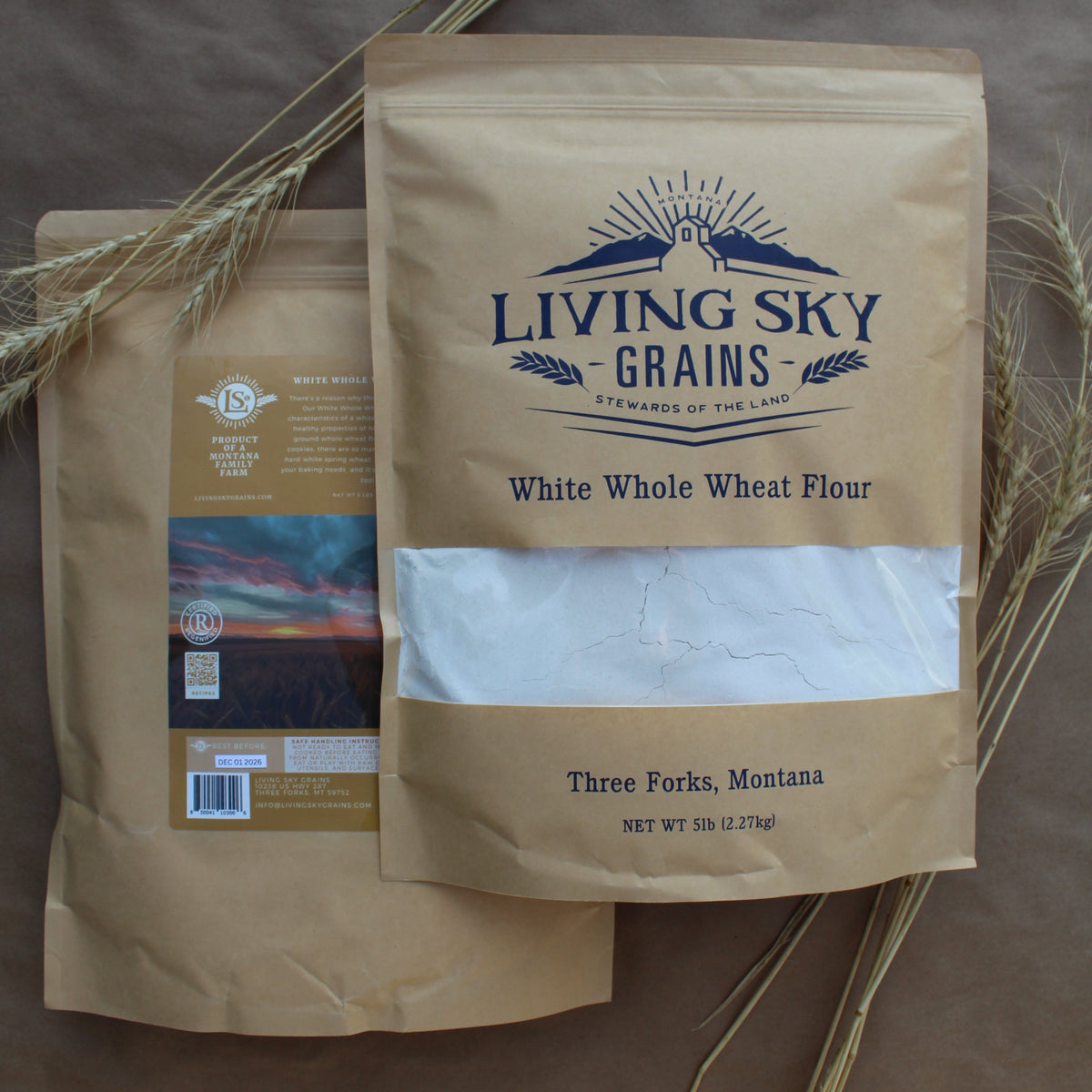 Regenerative White Whole Wheat Flour