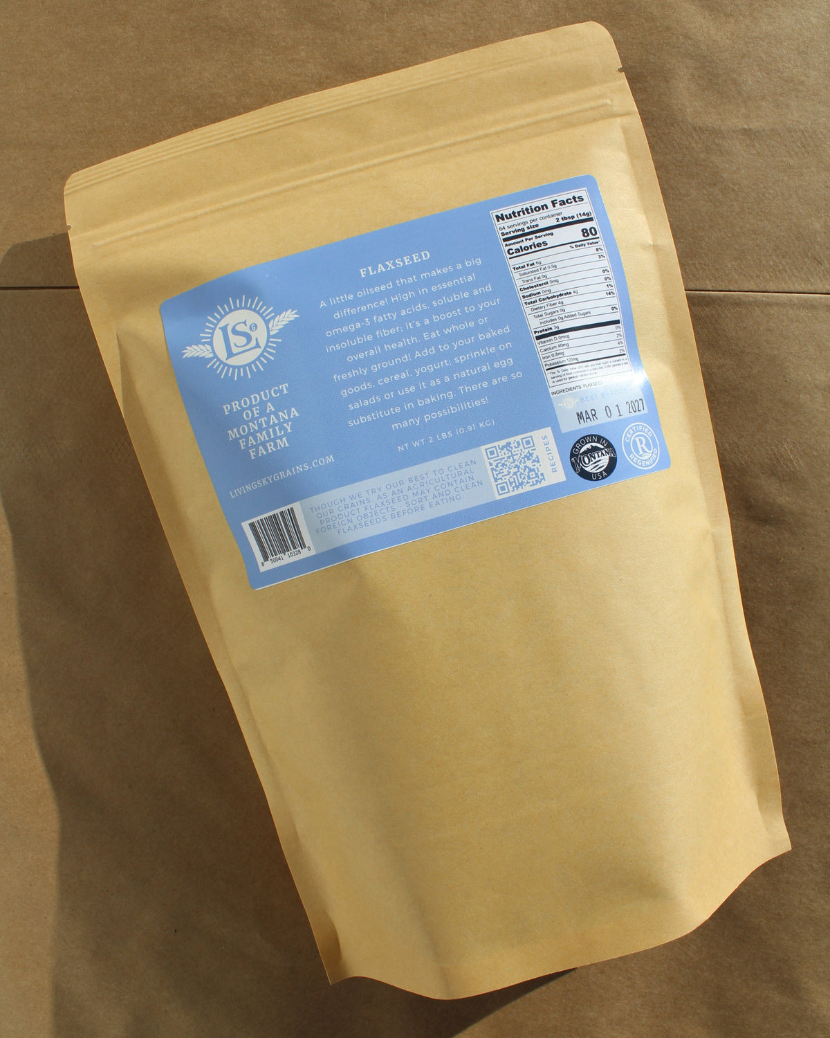 Regenerative Flax Seed