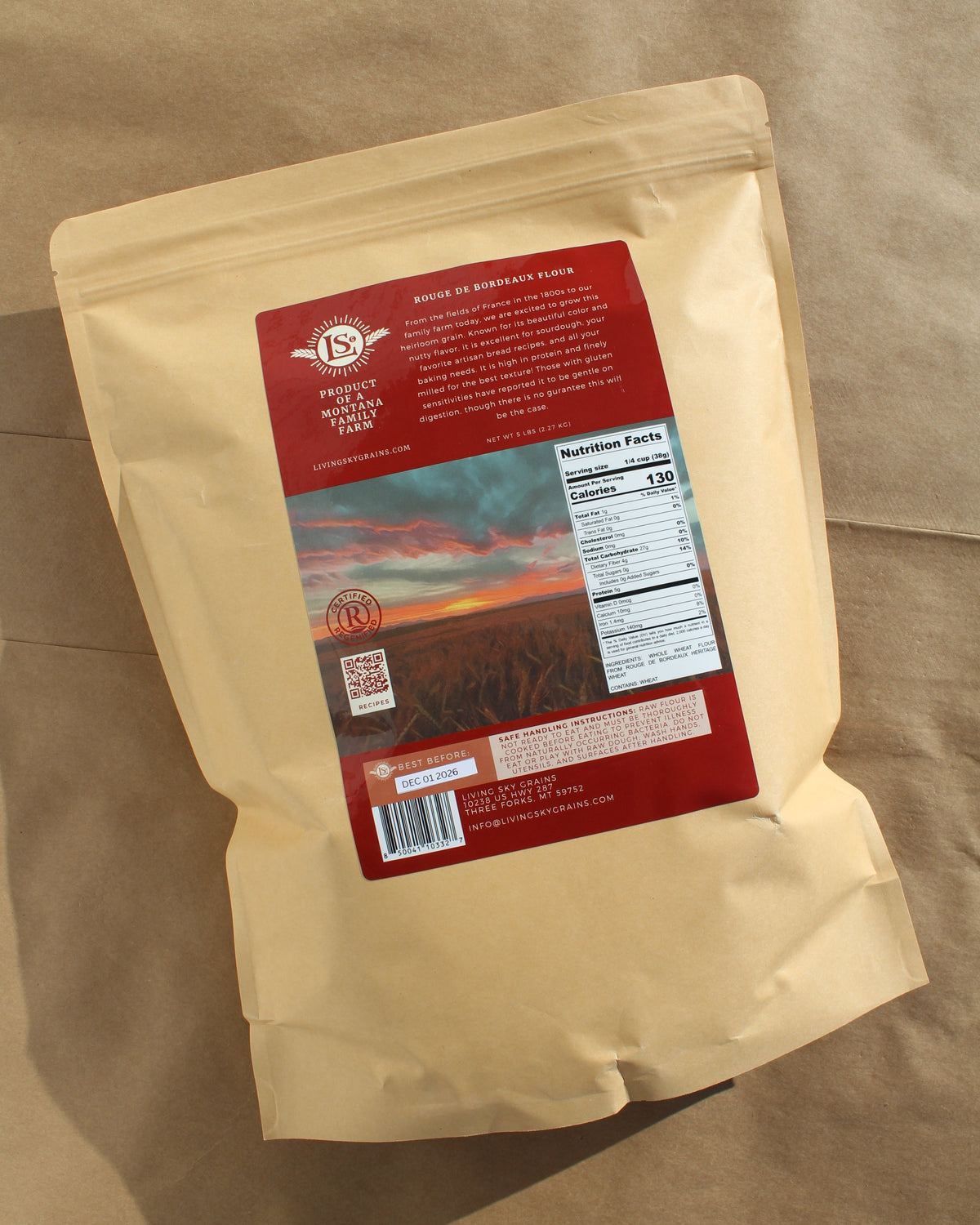 Regenerative Rouge de Bordeaux Flour