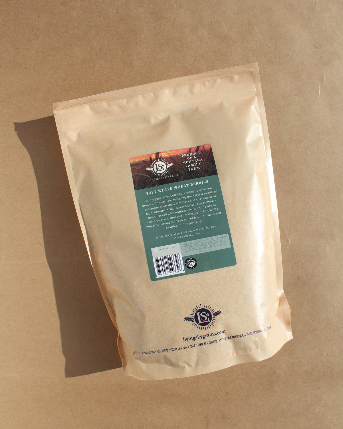 Regenerative Soft White Wheat Berries
