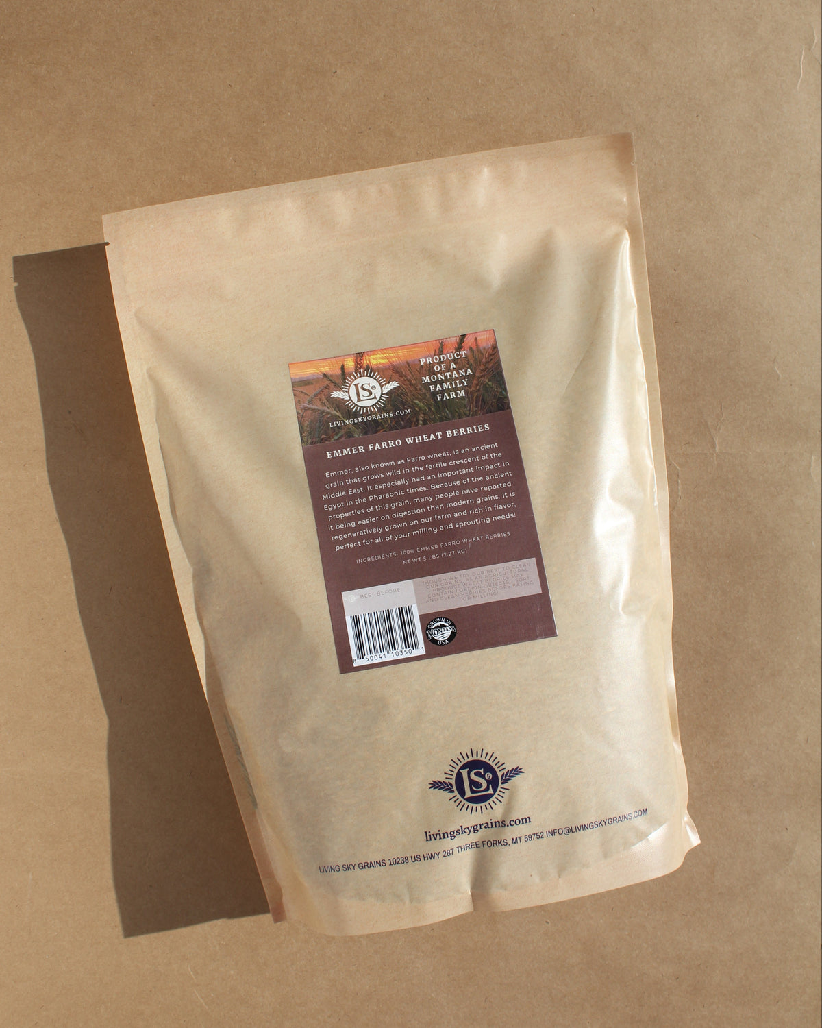 Regenerative Emmer Farro Wheat Berries